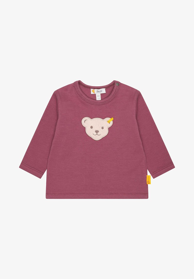 Steiff CLASSIC MIT TEDDYKOPF - Longsleeve - maroon