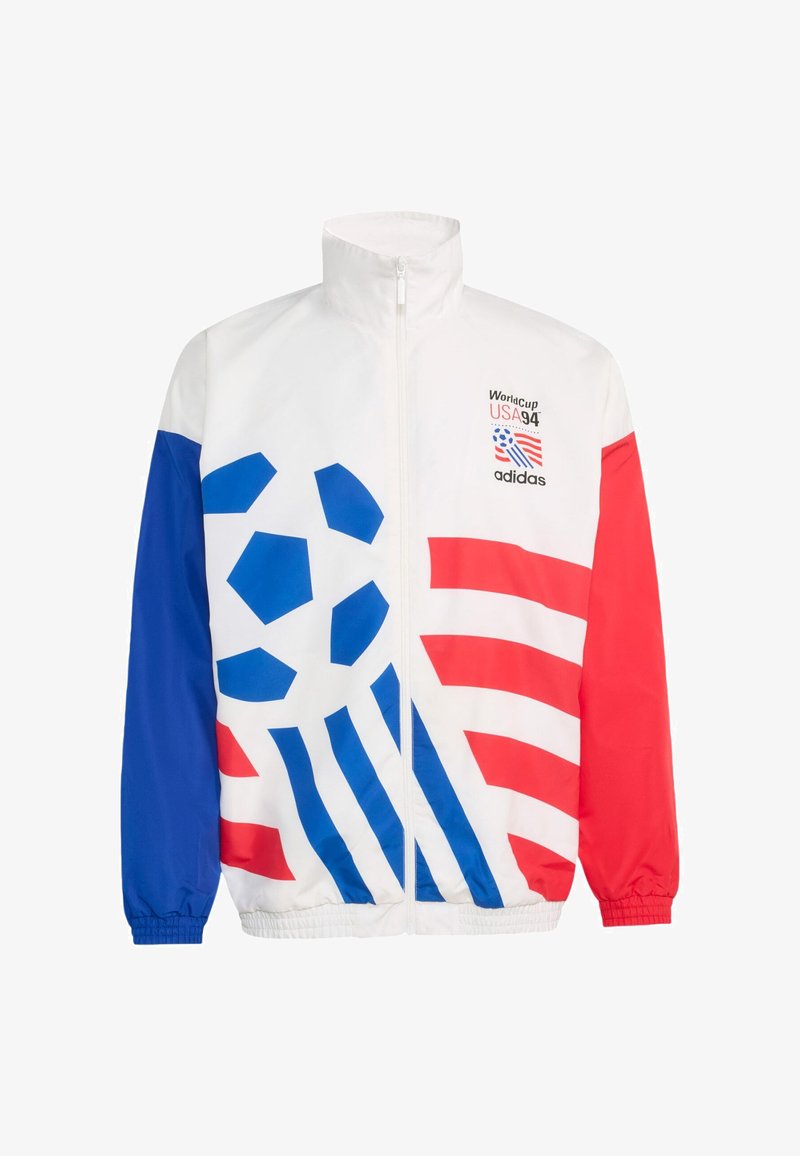 adidas Performance GRAPHIC WOVEN TRACK TOP - Training jacket - cloud ...