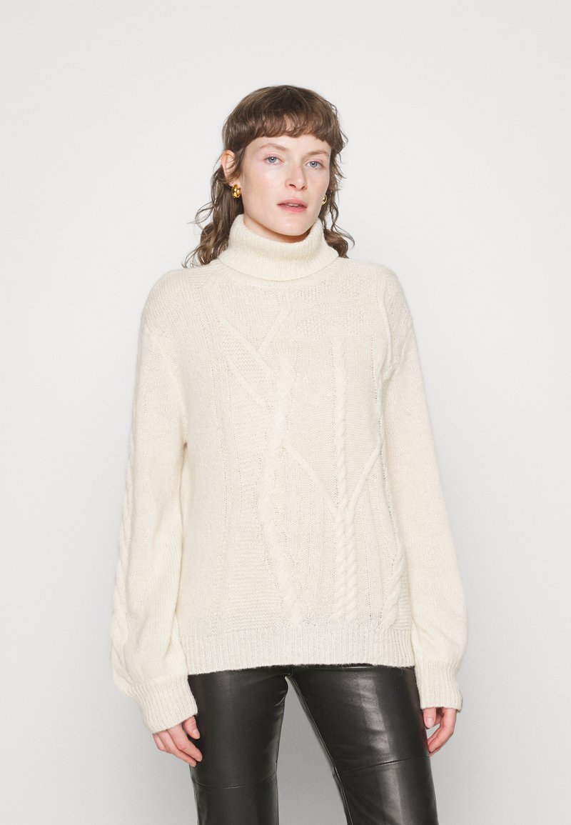 Lounge Nine BAYA TURTLENECK Jumper buttercream/offwhite Zalando.de