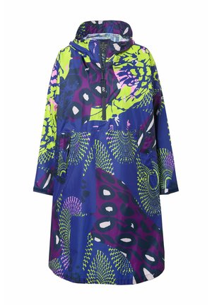 LAURASØN FUNCTIONAL UNISEX HOODED RAIN - Parka - neon lemon