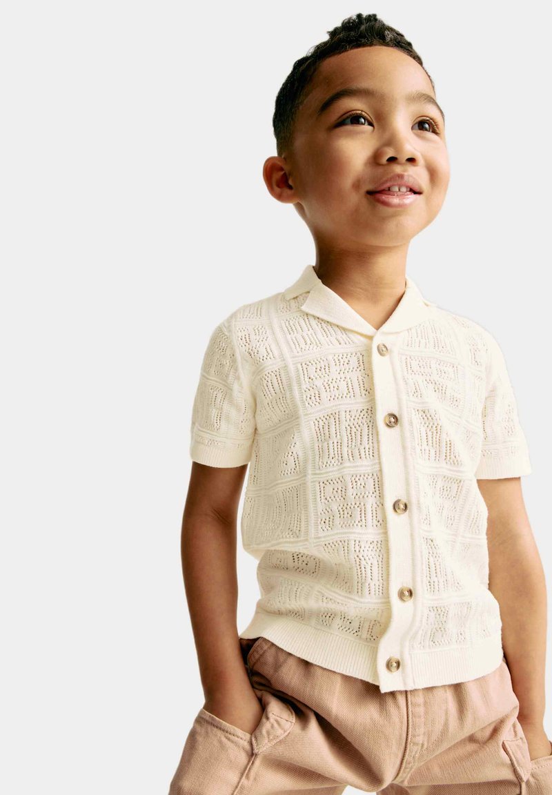 Marks & Spencer TEXTURED  - Overhemd - ivory