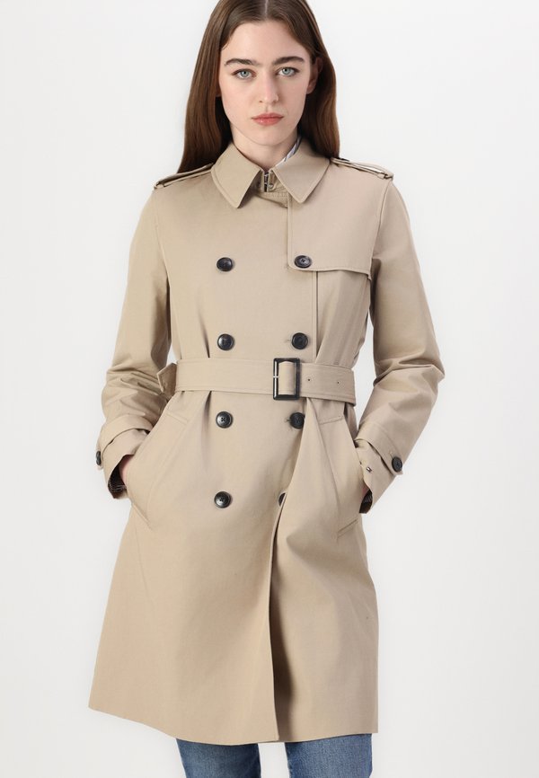SLIM FIT - Trenchcoat - beige4