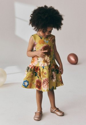 Next, REGULAR FIT - SCUBA OCCASION DRESS - Occasion wear - mustard yellow