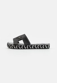 KARL LAGERFELD SOUK CUT OUT SLIDE - Mules - black