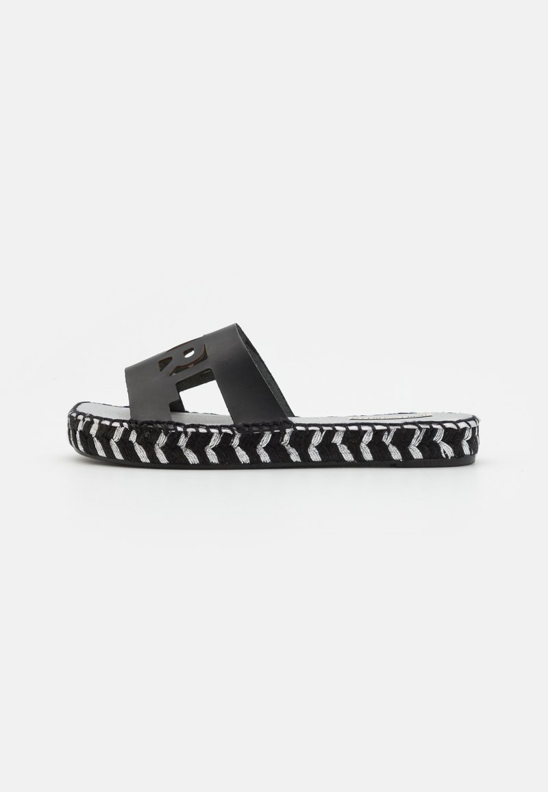 KARL LAGERFELD SOUK CUT OUT SLIDE - Mules - black
