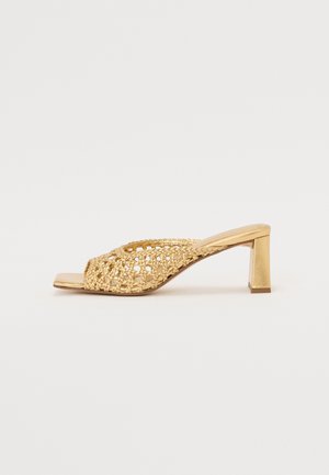 Souliers Martinez ERNESTINE - Sandales - gold metallic