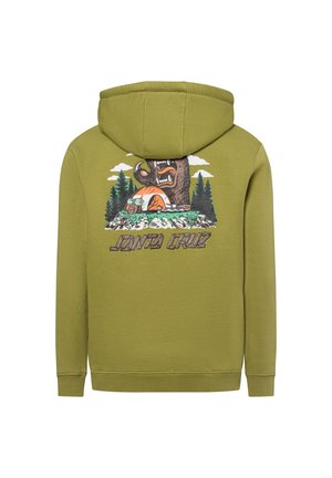 SCREAMING GRIZZLY - Hoodie - kiwi