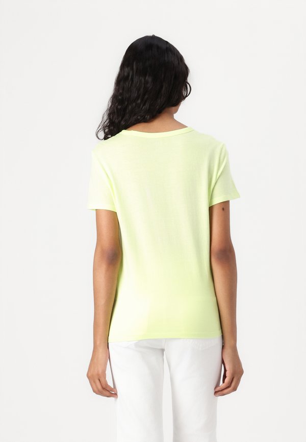 CREW SOLID - Basic T-shirt - radioactive neon3