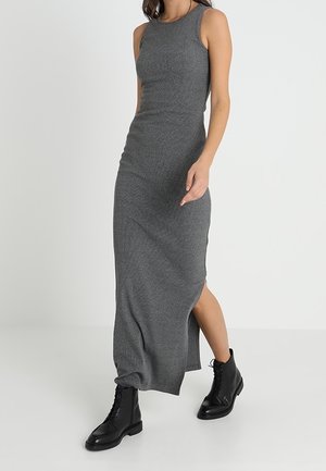Vestido largo - mottled grey