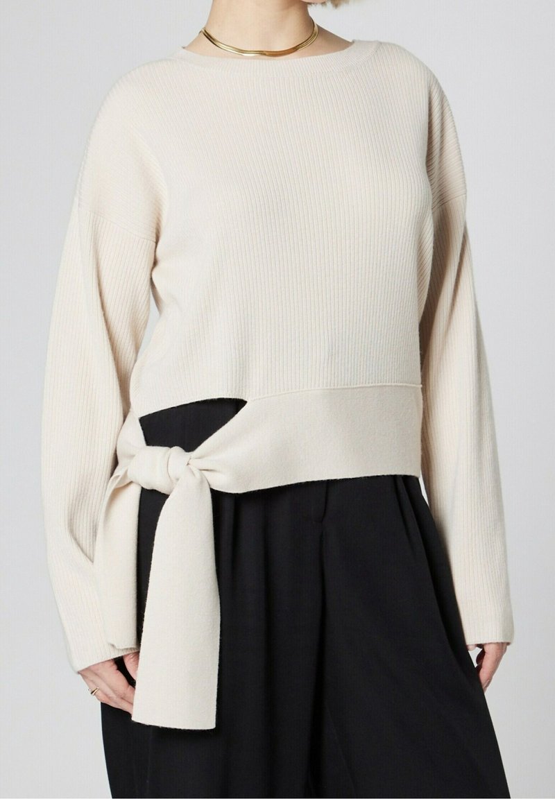 Guido Maria Kretschmer Collection Strickpullover - white