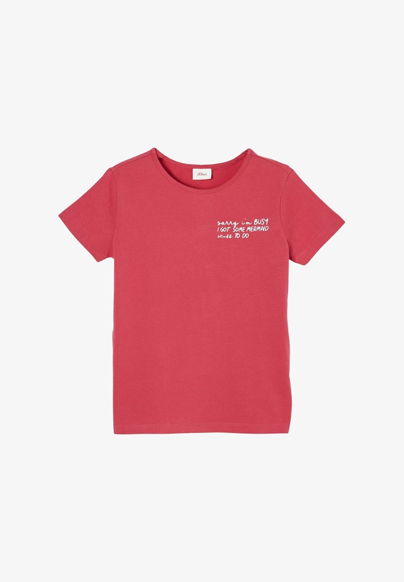 s.Oliver MIT PRINTS - T-shirt z nadrukiem