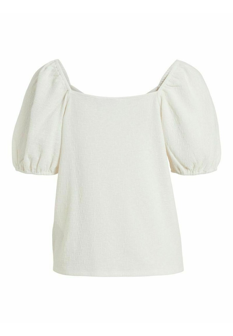 Damen T-Shirts | Vila KARREEAUSSCHNITT Bluse cloud dancer/offwhite - JR47102 Damen T-Shirts | Vila KARREEAUSSCHNITT Bluse cloud dancer/offwhite - JR47102