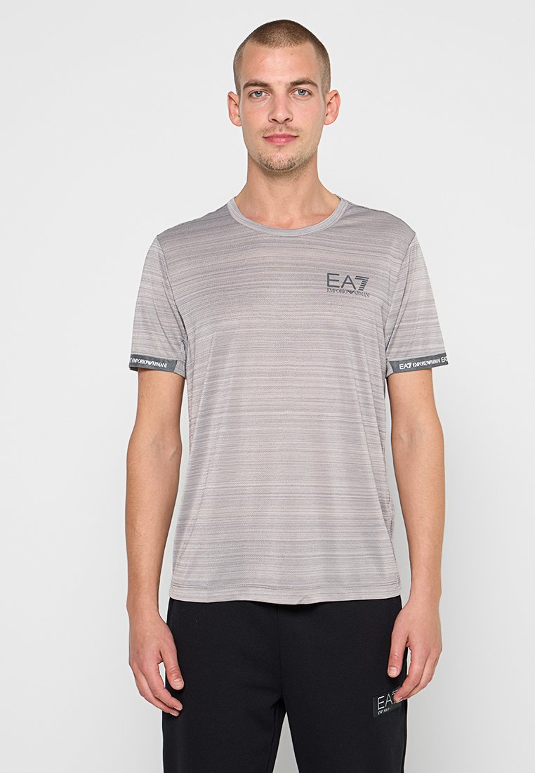 EA7 Emporio Armani Sport T-shirt grijs EA7 Emporio Armani Sport T-shirt grijs
