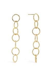 Singularu Twist Circles & Circles - Orecchini - gold-coloured