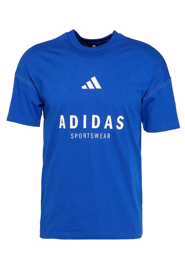 adidas Originals T-shirt print blauw