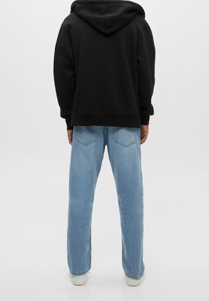 PULL&BEAR, Sweat zippé - black