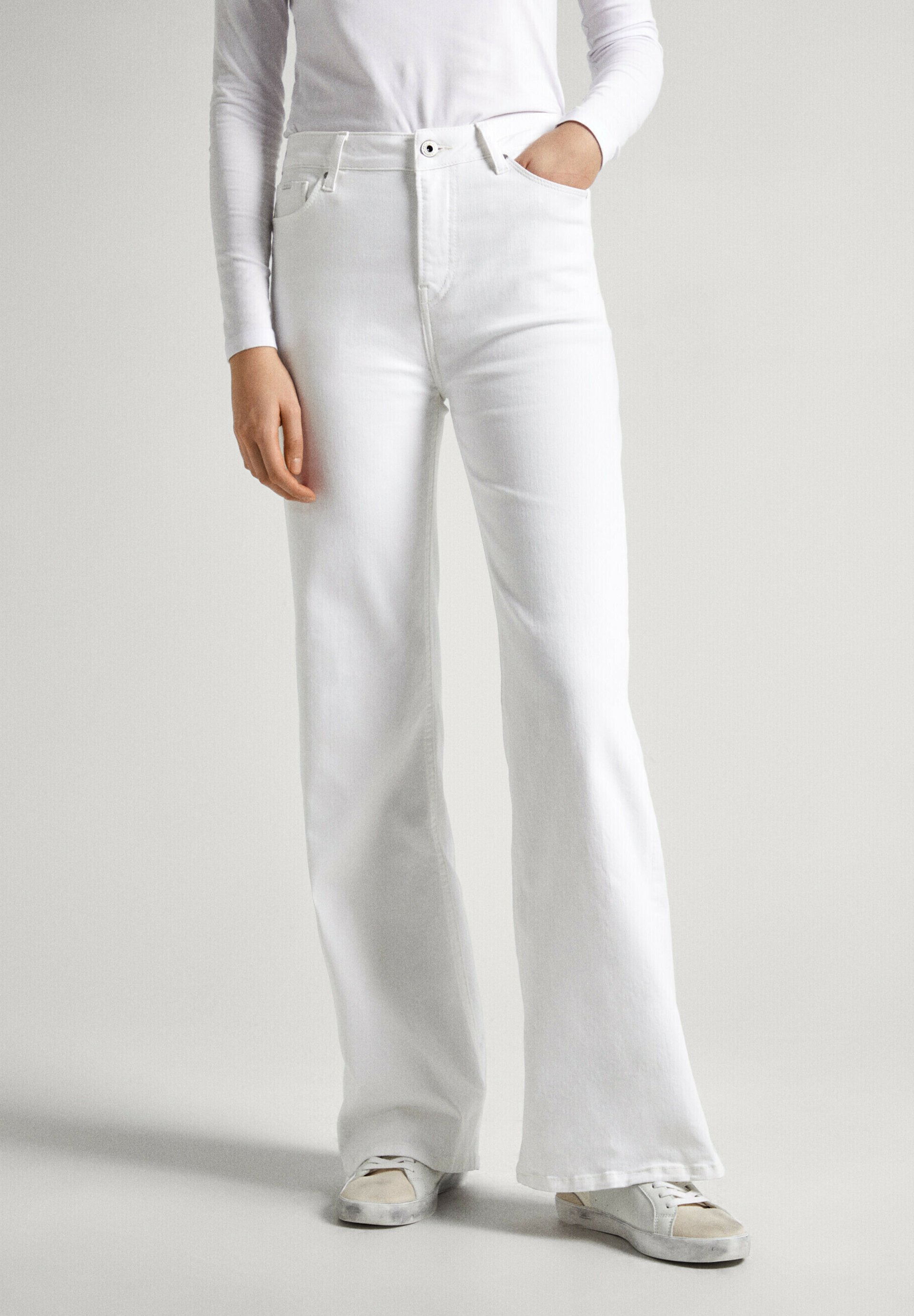 Jeans Donna Pepe Jeans Slim Vita Bassa - Tessuto Elasticizzato Navy Con Modal - Foto 2