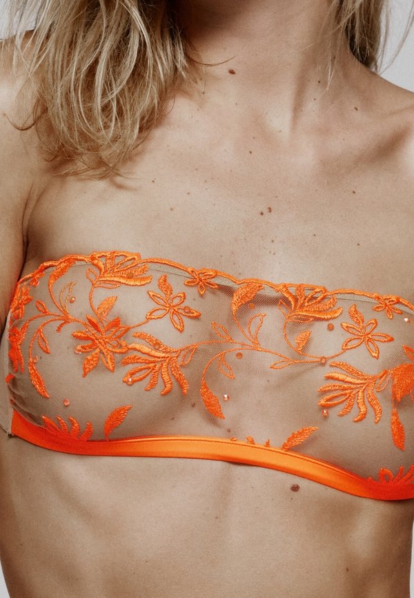 SHAY  - trägerloser/variabler BH - orange shock