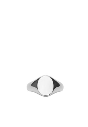 IX MINI OVAL SIGNET SILVER - Ringe - silver coloured