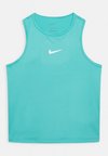 DF TANK UNISEX - Top - washed teal/white