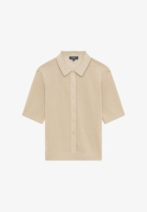 Caroll, CAROLL CAROLL; FRENCH BRAND; FASHION; ELEGANT; MODERN PULLOVER MVEGAS - Chemisier - sable