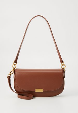 Tommy Hilfiger ICONIC CROSSOVER - Käekott - winter cognac