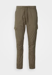 LEVI - Kareiviško stiliaus kelnės - dark green