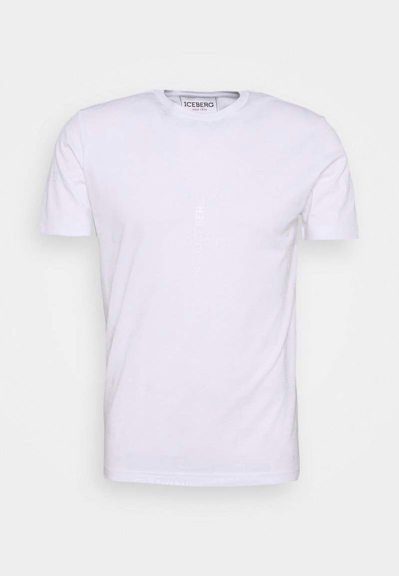 Herren Bekleidung | Iceberg T-Shirt print bianco ottico/weiß - EN82354 Herren Bekleidung | Iceberg T-Shirt print bianco ottico/weiß - EN82354