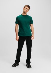 KARL LAGERFELD KAMEO LOGO - Paprasti marškinėliai - rainforest green