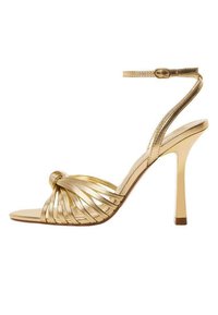 Mango Sandalias gold-coloured/dorado