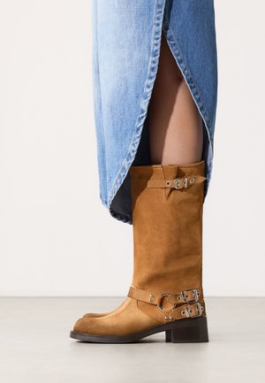 sacha BIKER MIT SCHNALLEN - Cowboy-/Bikerboot - brown