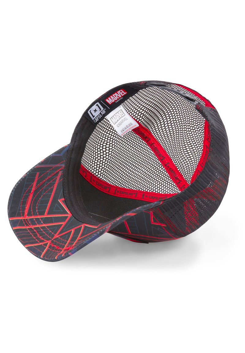 Herren Mützen | Capslab UNISEX MARVEL BLACK PANTHER TRUCKER Cap black panther red blue/blau - KA85743 Herren Mützen | Capslab UNISEX MARVEL BLACK PANTHER TRUCKER Cap black panther red blue/blau - KA85743