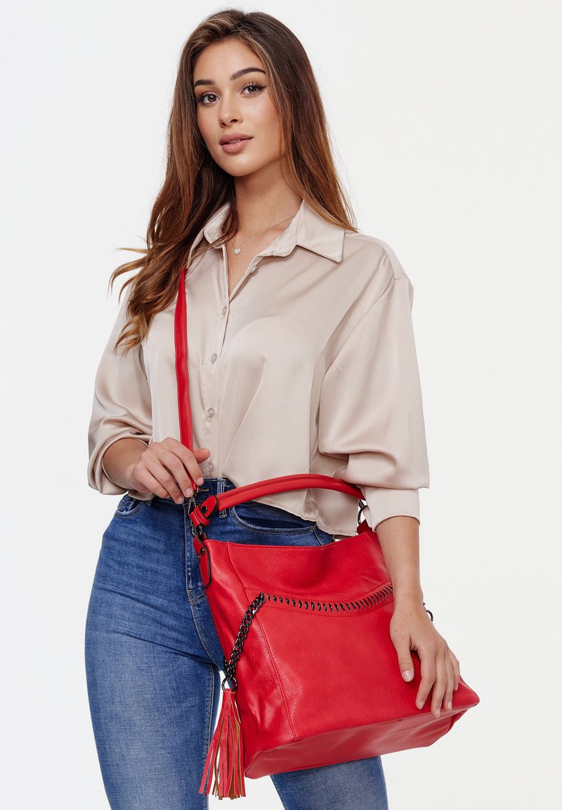 Damen Handtaschen | Harpa Handtasche rot - RF23833 Damen Handtaschen | Harpa Handtasche rot - RF23833
