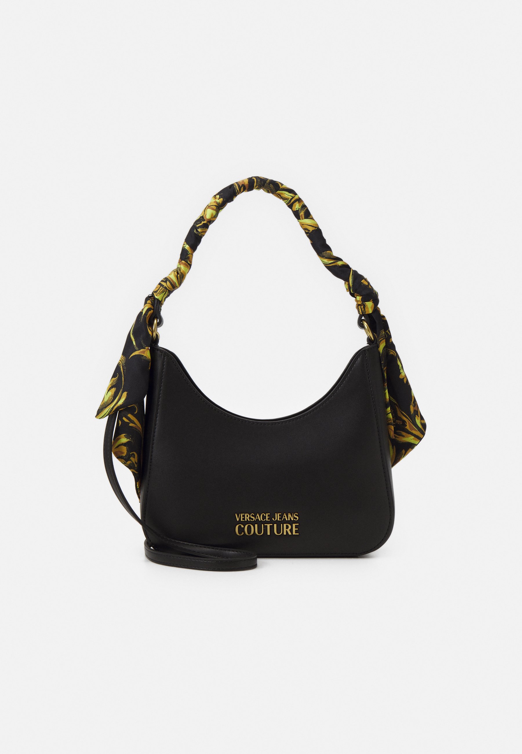 Versace shoulder bag black Clearance