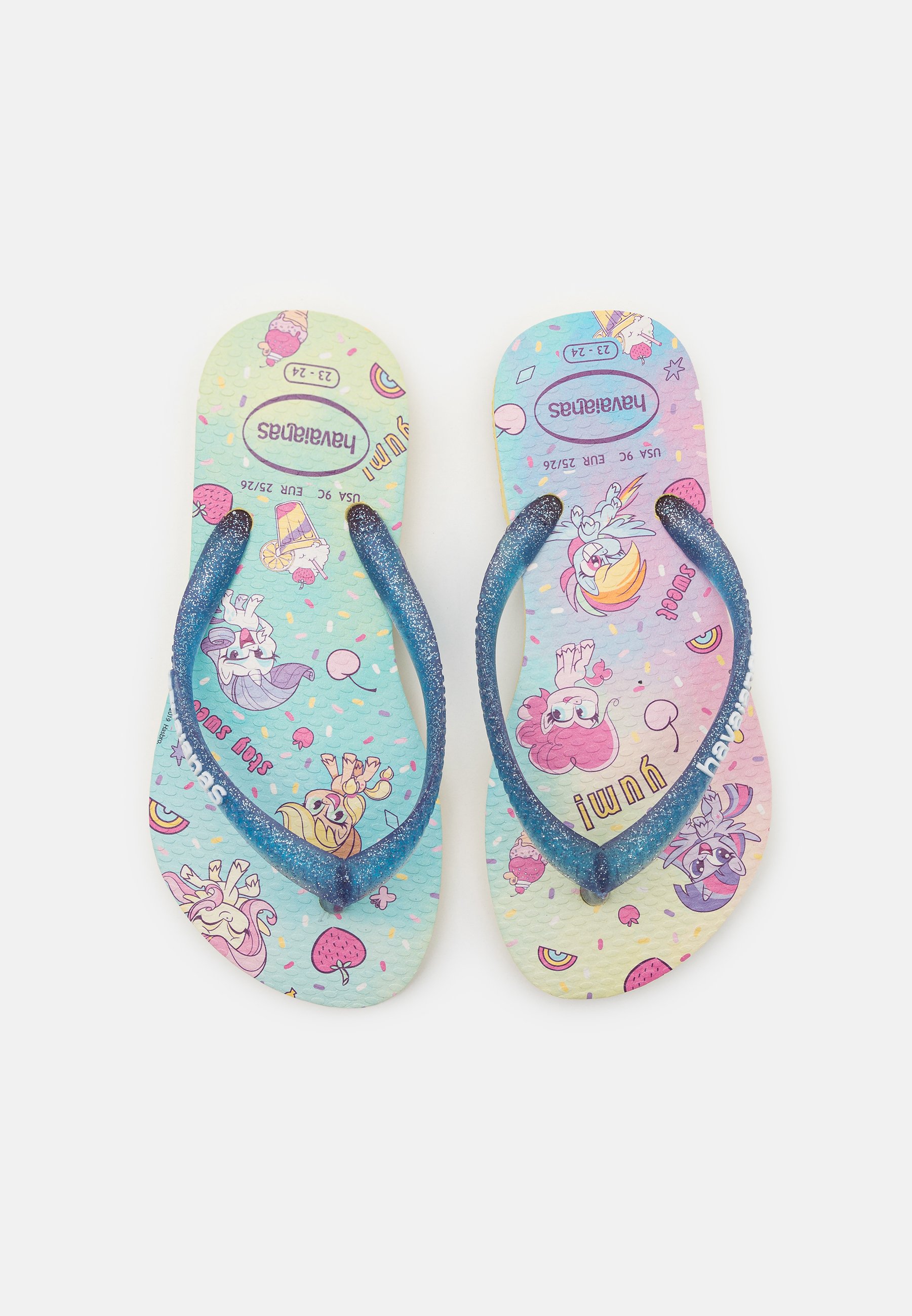 Havaianas MY LITTLE PONY Sandalias de dedo lemon -