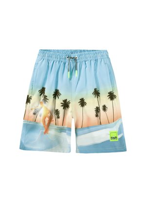 NILSON SWIM BOARDIES - Badeshorts - light blue