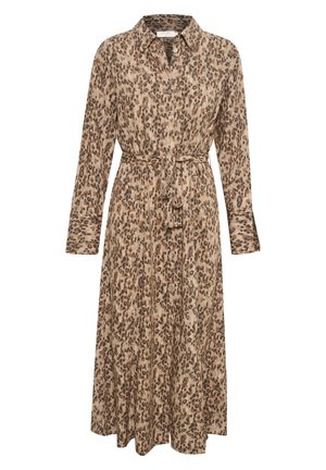 Skjortekjole - light brown