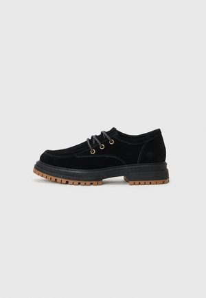 WORK IT LOW - Casual lace-ups - black