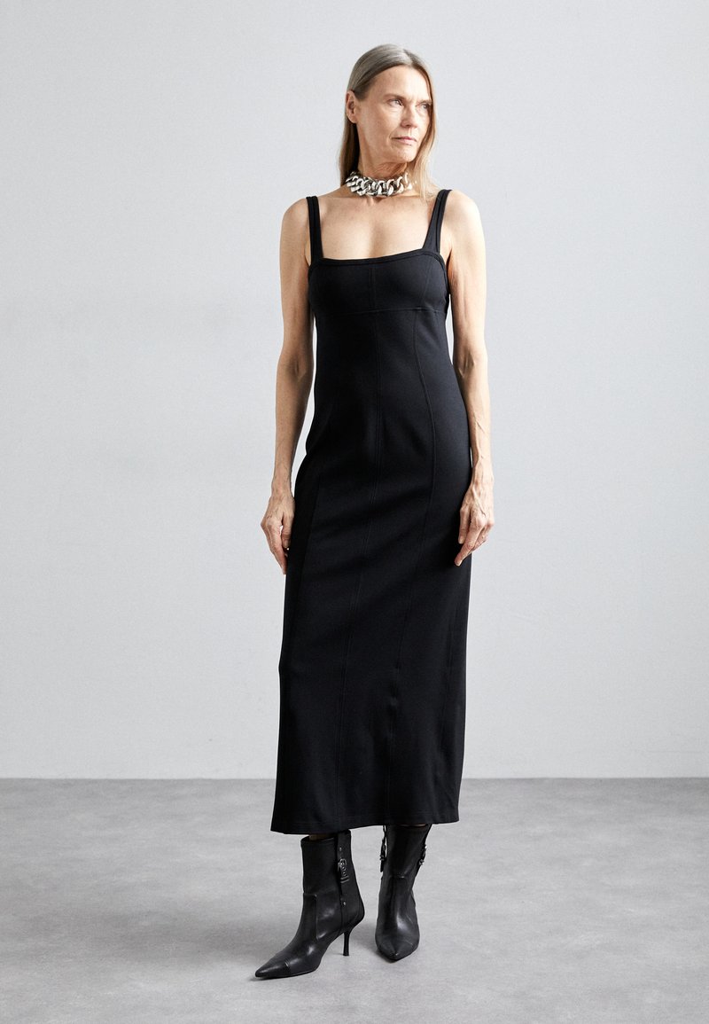 Helmut Lang - Robe en jersey - black, Agrandir