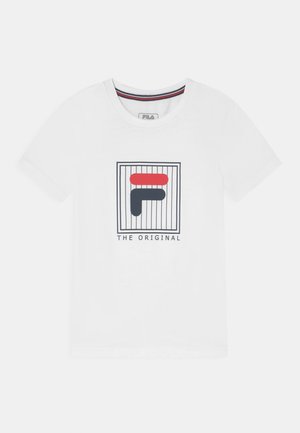 JASPER KIDS UNISEX - T-shirt print - white