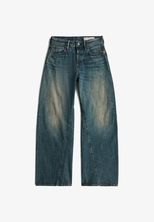 G-STAR, CONTOR BARREL WIDE JEANS - Wide Leg - antique faded blueschist