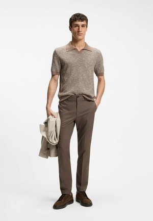 BOSS, GARYTENN_SDHDEL - Sneakers basse - dark brown two