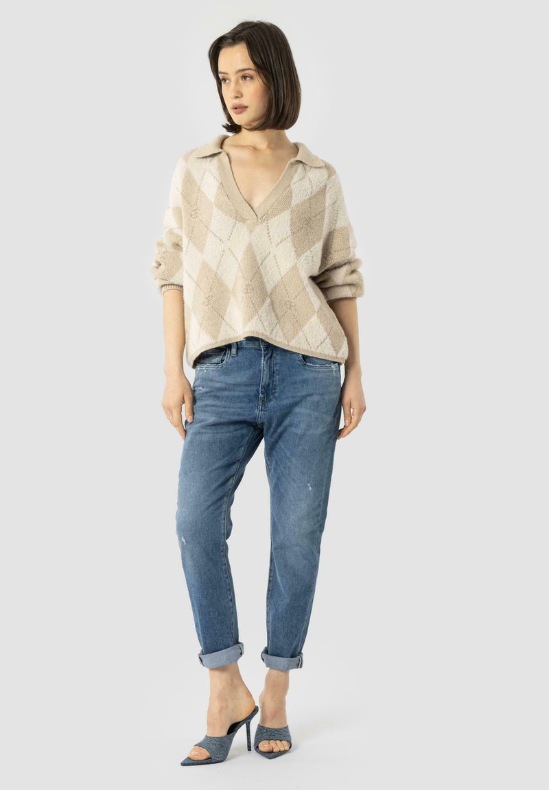 Elias Rumelis LEONA Jeans Tapered Fit dancing blue/blu