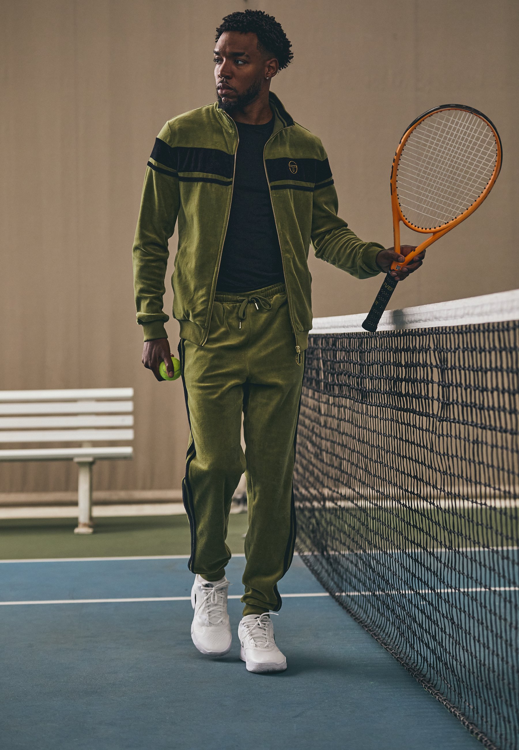 Sergio Tacchini DAMARINDO - Dres/khaki - Zalando.pl