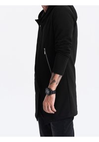 Ombre Mikina na zip - black
