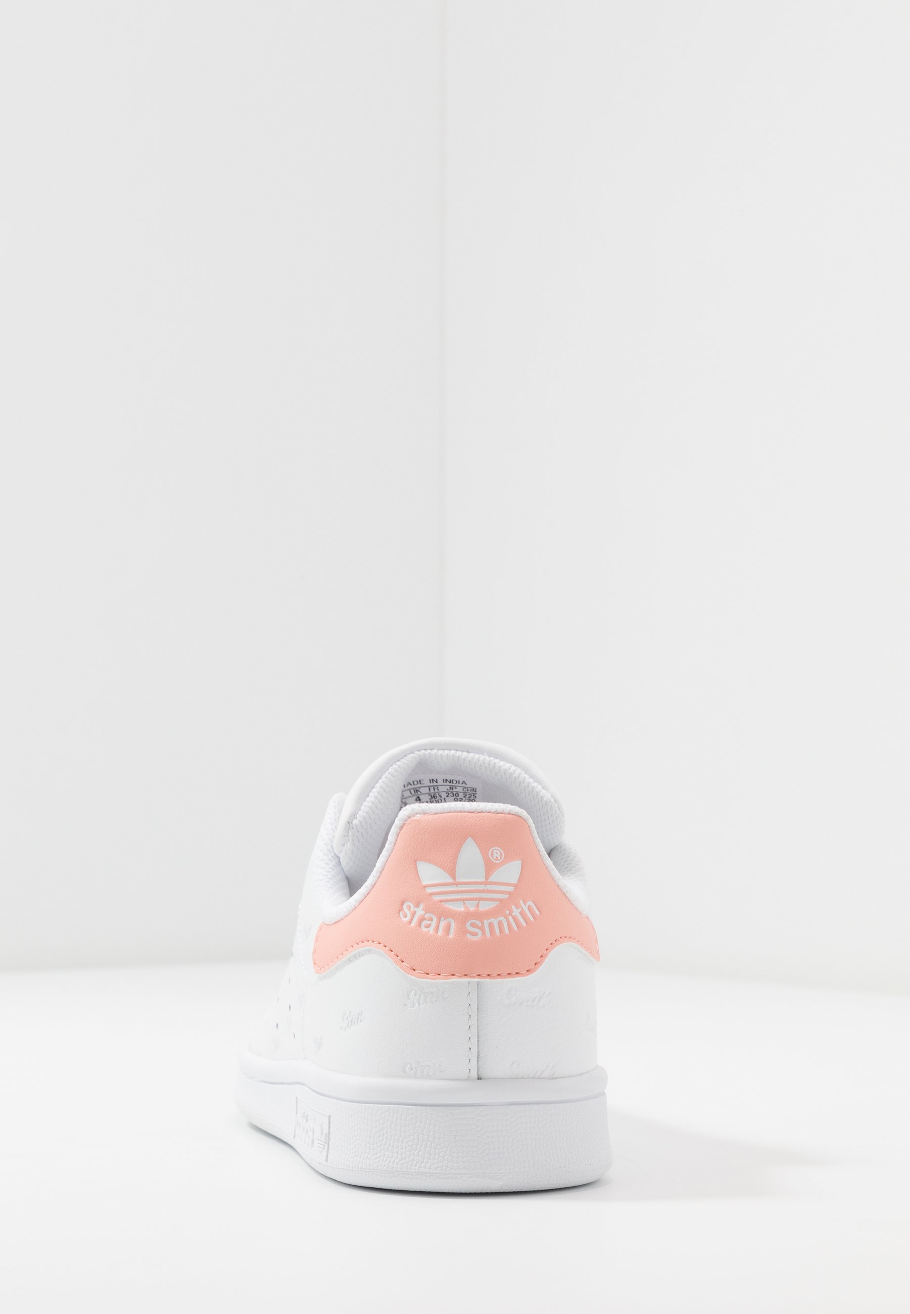stan smith white glow pink