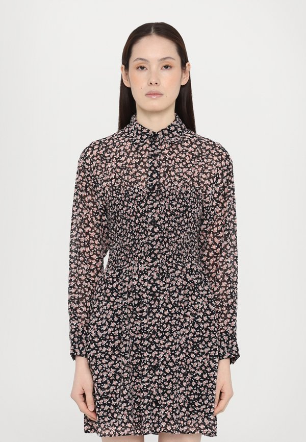 FLORAL - Shirt dress - dusty rose