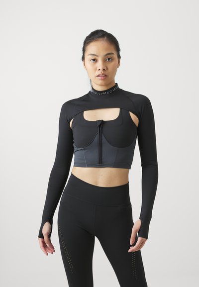 adidas by Stella McCartney SLEEVES - Topper langermet - black