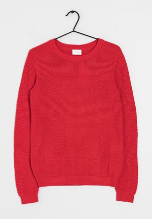 Striktrøje - red