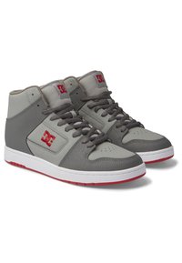 DC Shoes MANTECA 4 HI - Vysoké tenisky - xwsn white grey orange
